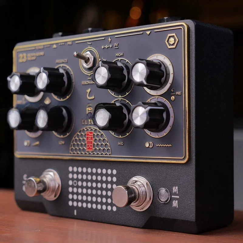 Handmade Metal High Gain Prp Gervana Effect Pedal for Guitar Vintage Look And Feel Cusizable Sound