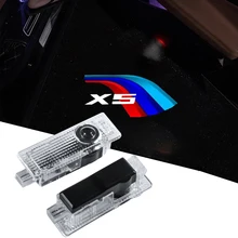 

For Bmw X5 E70 F15 G05 2007-2021 Bmw Accessories 2PCS Wireless Car Door Led Welcome Laser Projector Shadow Light Car Accessories