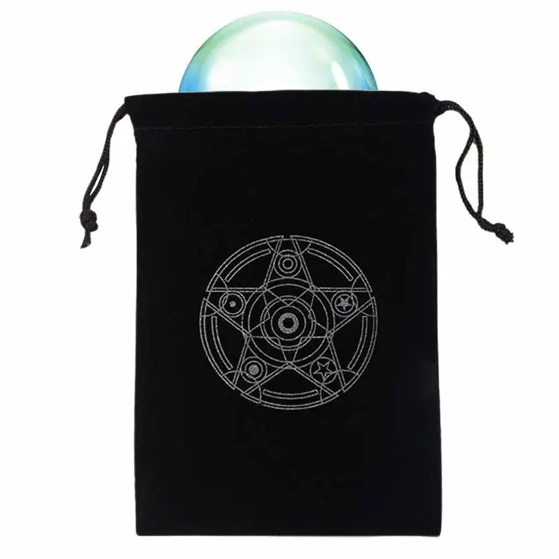 

Multiple SizeTarot Card Storage Special Brand Bag Witch Drawstring Bag Fortunetelling Board Game Storage Bag Thick Velvet