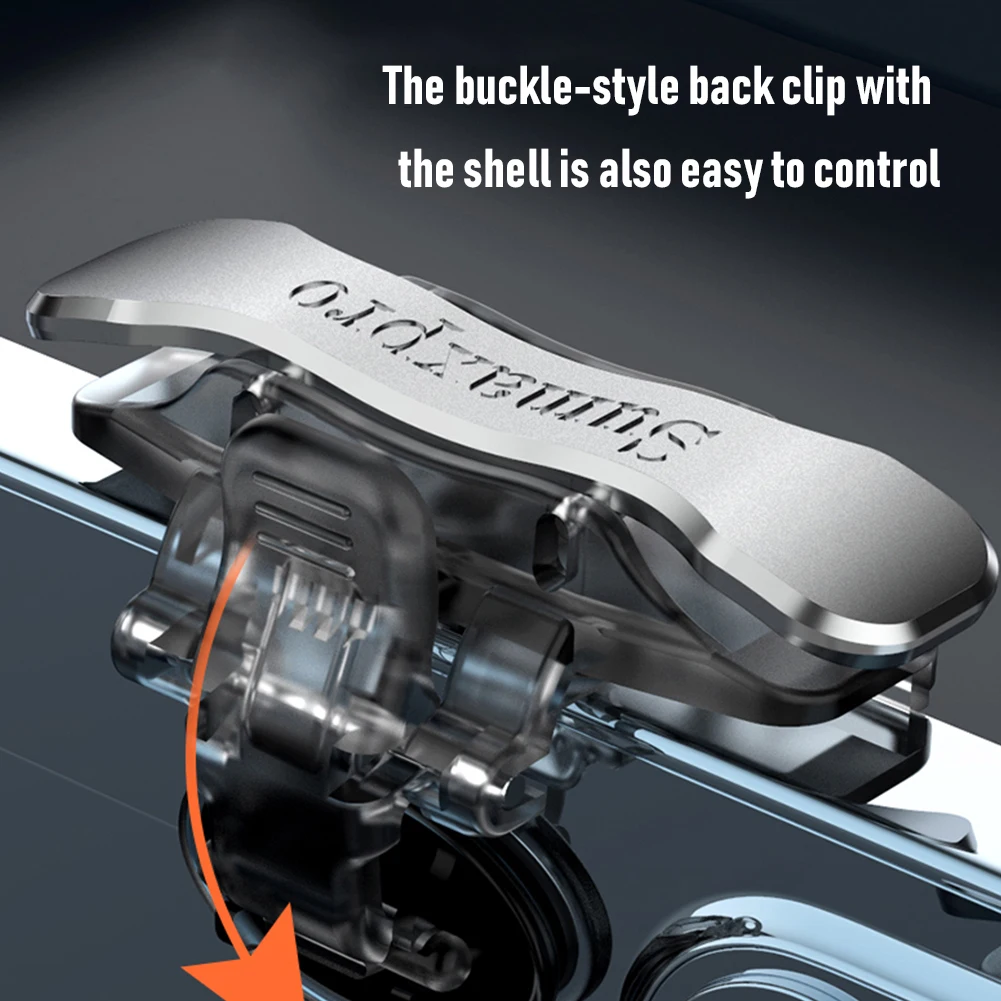 6/2PCS Game Trigger Controller Joystick Button Shooters 2PCS Sweatproof Fingertip Cover Sleeve For 4-13mm Thickness Mobile Phone