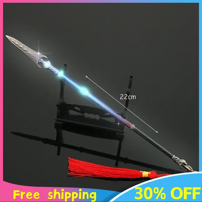 

Naraka: Bladepoint Anime Figures Weapon HeartStopper Game Weapon Model Knife Royal Japanese Katana Samurai Sword Toys for Boys