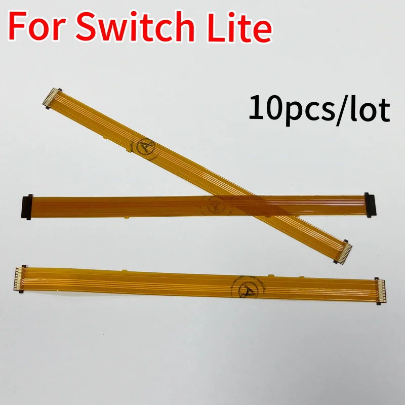 【User-friendly】 10pcs/lot for Nintendo Switch Lite NS Lite L Button Flex Cable Motherboard Power Connector Ribbon Cable Internal Replacement.
