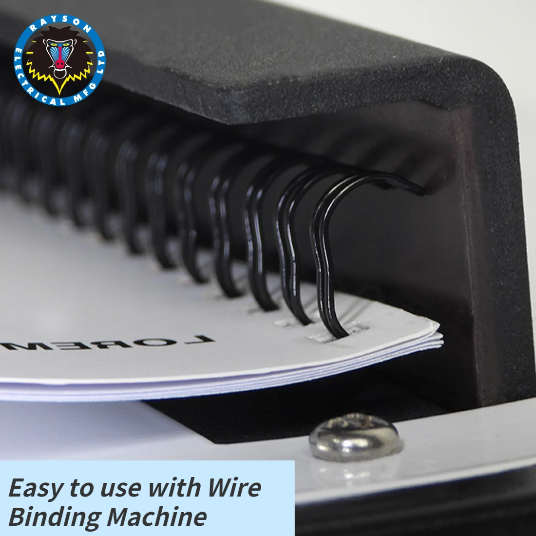 Double Loop Wire Binding Spines for Hole Punch Note Books 20 Pcs Office Accessories and School Supplies