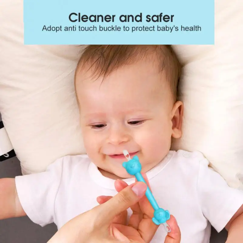 Frcolor Baby Picker Booger Nose Cleaner Ear Remover Infants Nasal Aspirator  Toddler Scoop Tool 