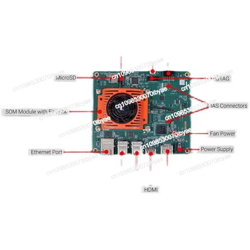 コンピュータ・IT SK-KV260-G vision AI starter kit FPGA 2362834-kv260-product.jpg