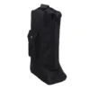 Boot Bag with Handle Oxford Cloth and Leather Black Waterproof Portable Boots Storage Bag for Cowboy Boots Snow Boots 1