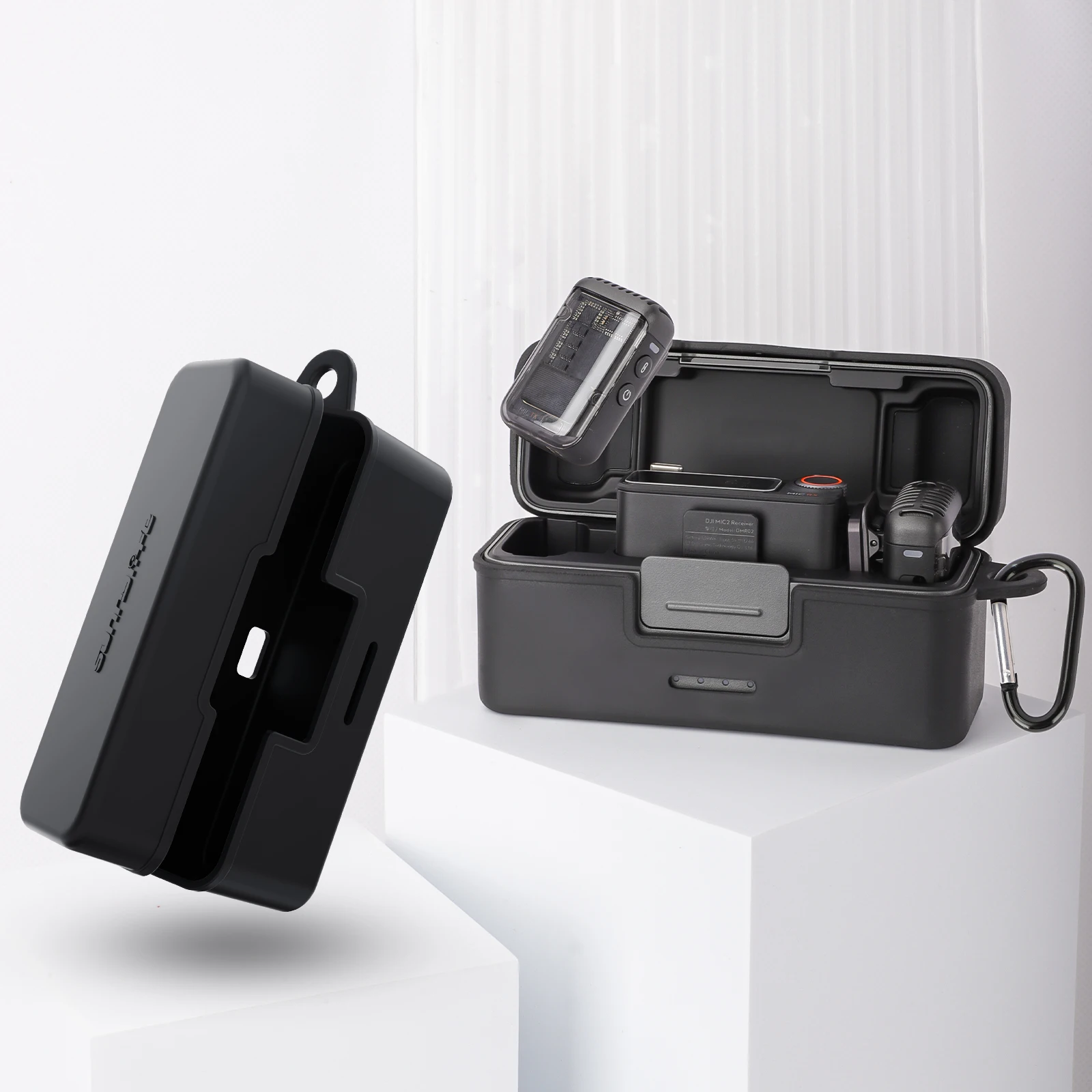 

Suitable for DJI Mic 2 protective case, wireless microphone protection box, anti drop and wear-resistant accessories