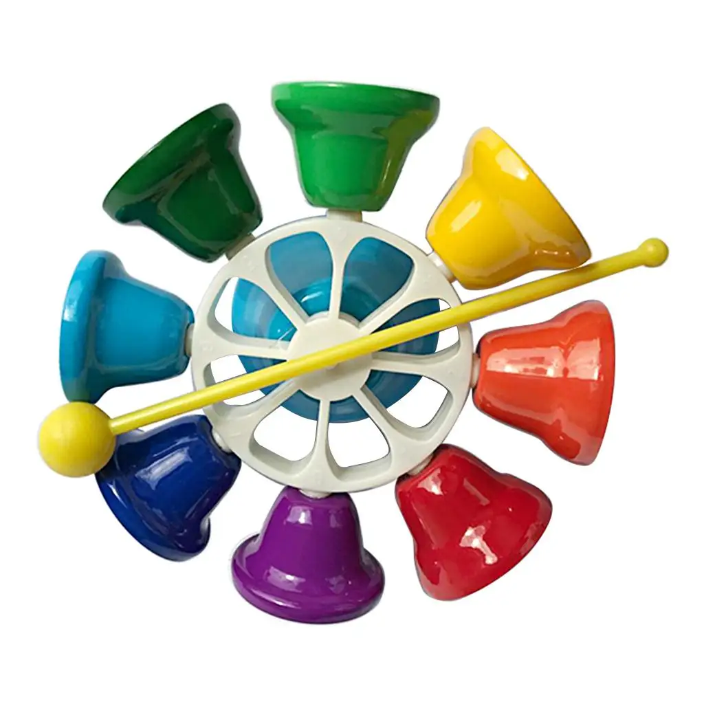 Mini Hand Bell Set, Music Bells For Children And Toddlers Musical
