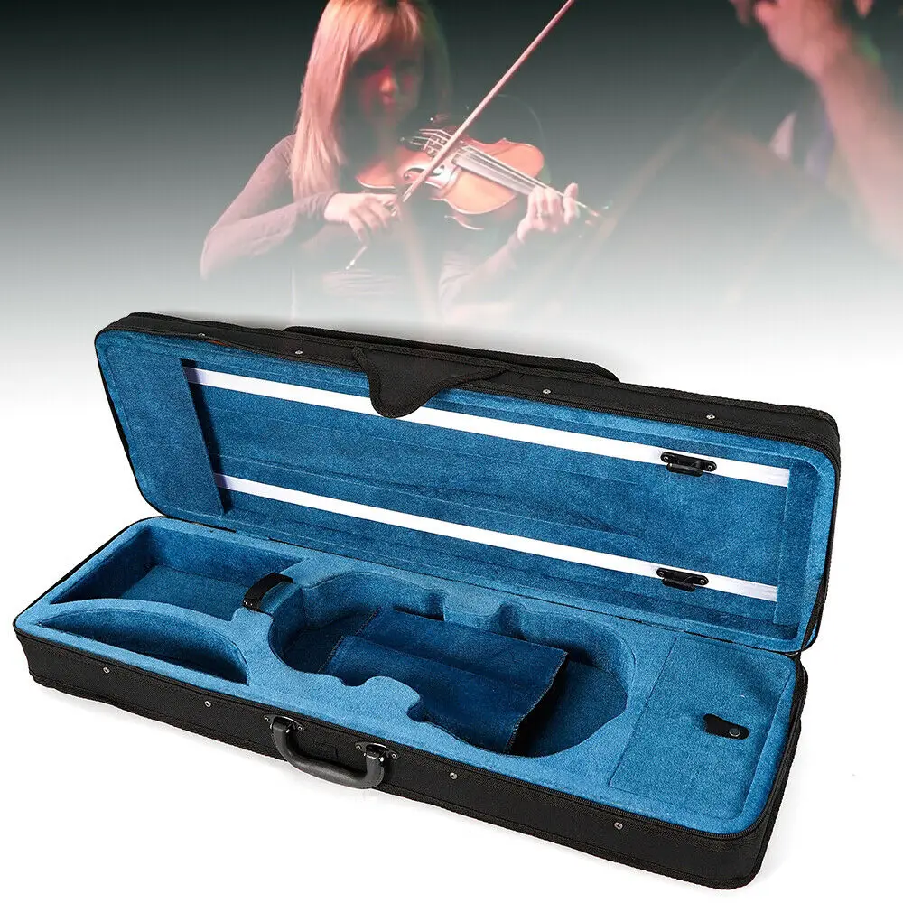 Mallette de transport intérieure souple pour violon 4/4, sangle de sac à  dos, gants de poignée - AliExpress