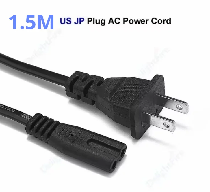 Universal 1.5M 2-Pin Power Cable Extension Cord