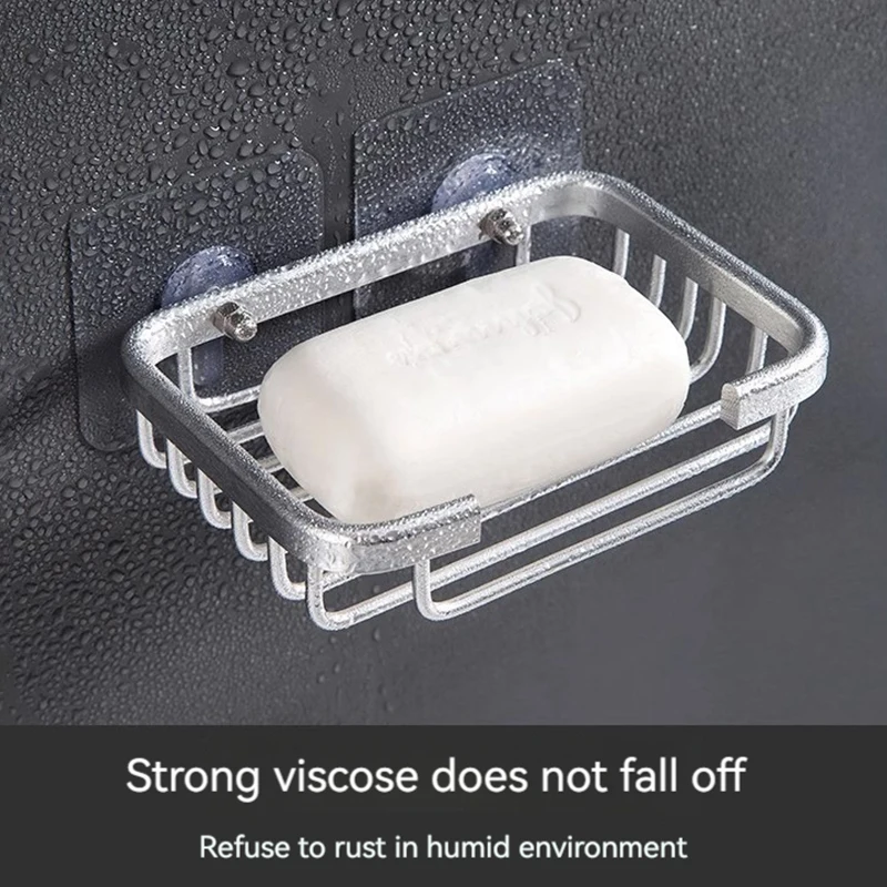 Wall Mounted Aluminum Soap Rack