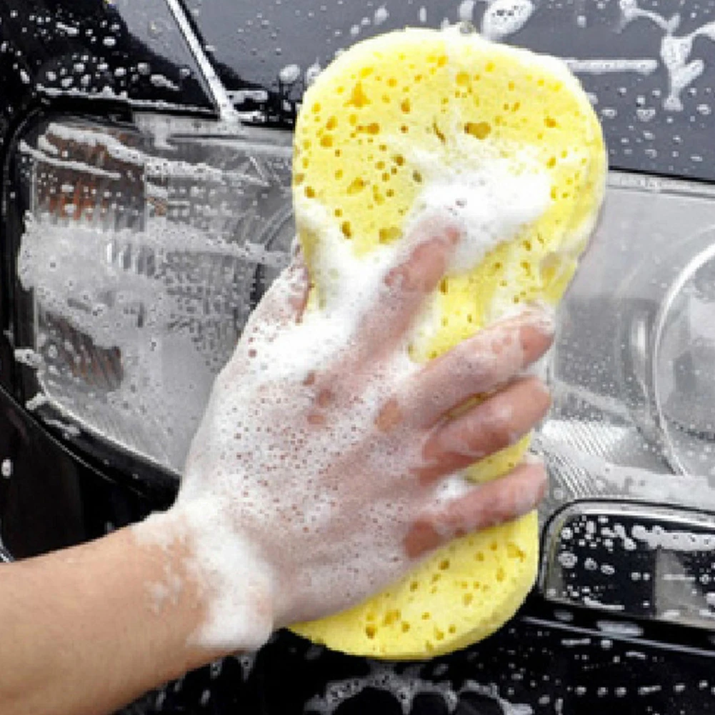 CarWashSpongesAutoWheelCleaningSpongeTireWashWiperSuction
