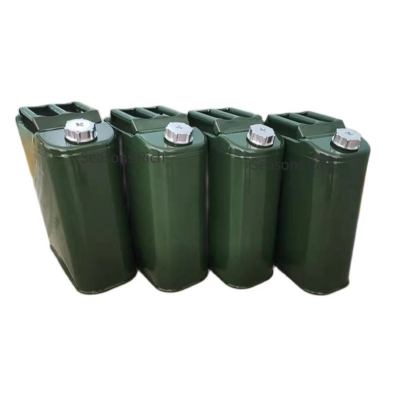 30LMetalJerryTankStainlessSteelFuelCansPetrolCansCarCanister