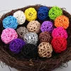 Pet Bird  Chewing  Bird Rattan Ball Toy For Parrot Budgie Parakeet Cockatiel Chewing Playing  Parrot Cages Toys 1