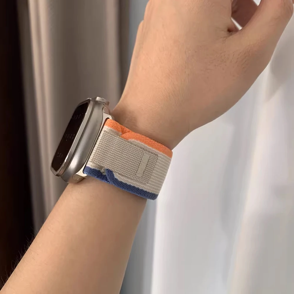 Nylon Sports Bracelet Trail Loop for Apple Watch – Versatile and Durable Strap