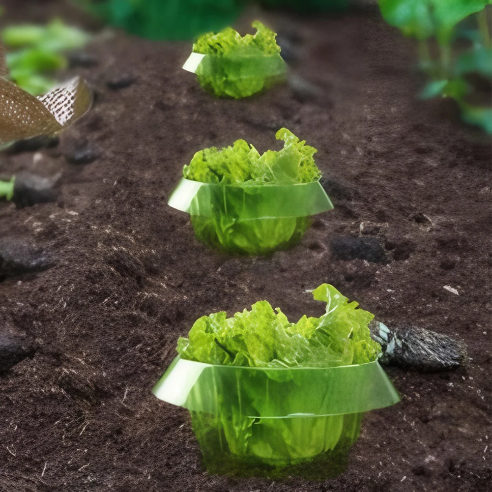 5-30PCS Snail Collars Slug Plant Protection Collars Reusable Slug Plant Protection Collars Agricultural Guard Garden Protects
