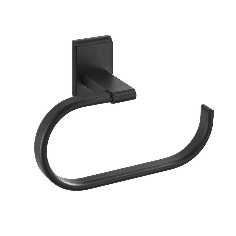 

Вешалка для полотенец, принадлежности для ванной комнаты, держатель для туалетной бумаги, держатель для полотенец, настенный крючок для хранения полотенец, черный