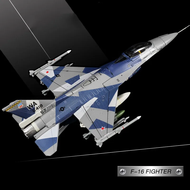 

1:72 US Army F-16 Aircraft Model Alloy Static Model Aircraft Collection