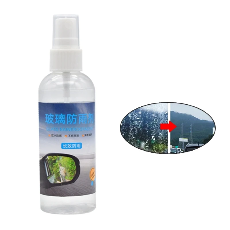 100ml Cleaning Agent Glass Anti Fog/Rainproof Agent Hydrophobic Coating Car Windshield Anti Rain Fog