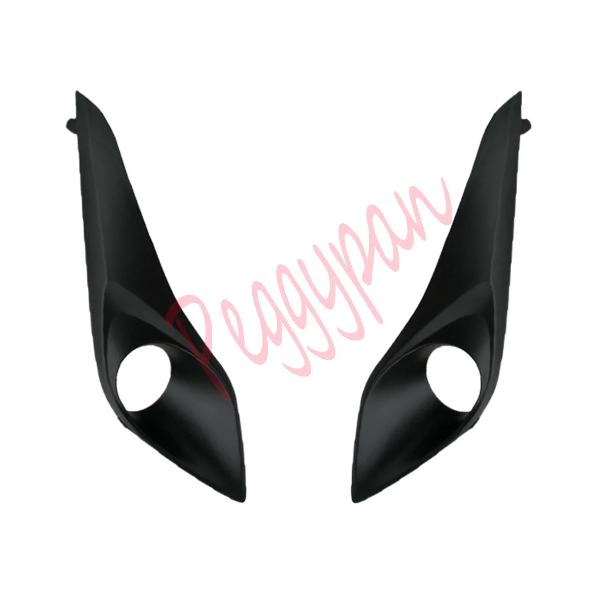 

1 Pair Auto Front Bumper Driving Fog Lights Cover Lamp Frame Trim For Toyota Yaris 2018