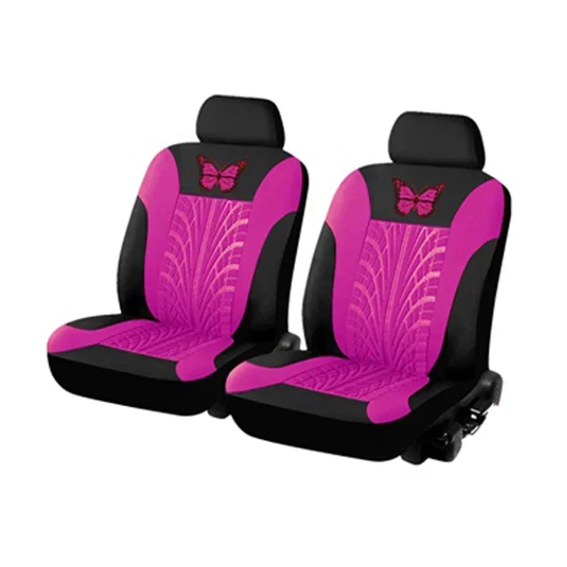 Butterfly Glamour Car Seat Cover Set - Premium Bronzing, Universal Fit, Fashionable, Durable & Comfortable