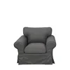 EKTORP Available 1-Seat Sofa Cover  Cotton Linen Velvet Cat Scratch Resistant Couches for Living Room Creative Decor chair 2