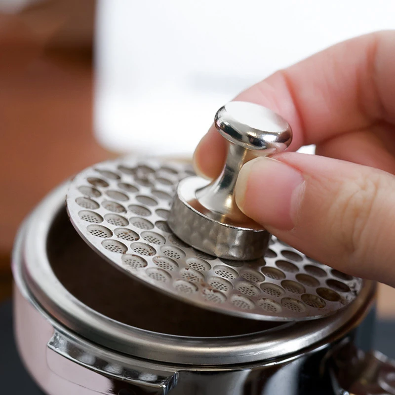 2 Pezzi Puck Screen 58mm Per Caffè Espresso – Spessori 1,0 E 1,7 Mm, Filtro In Acciaio Inox 316L 150μm, Con Scatola Acrilica - 2