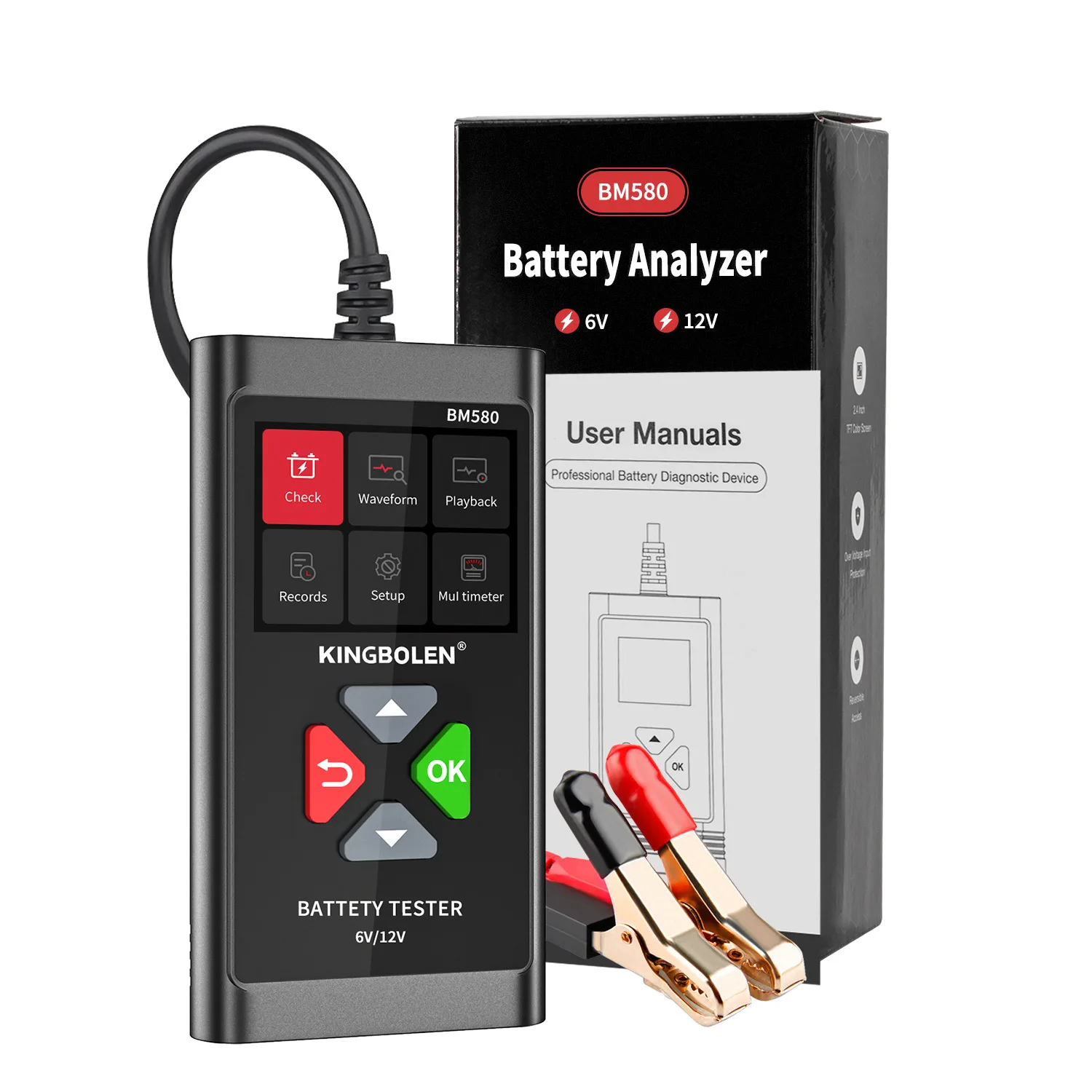 

New product 6V12V car battery detector analyzer battery detector tester