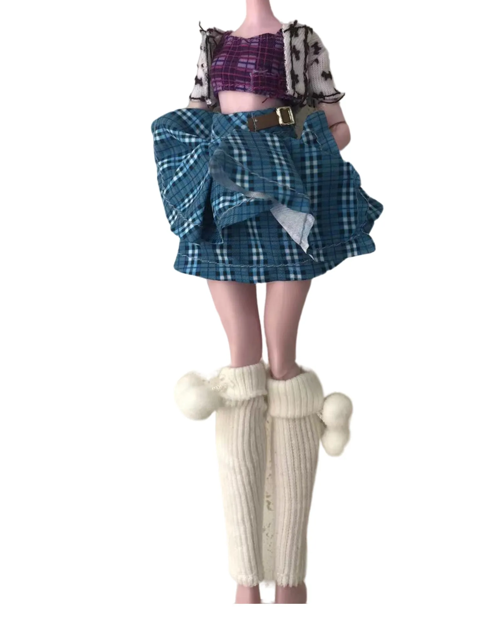 Monstering High Doll New Clothes Set Doll Personality Clothing Set Handmade Outfit Pants Skirt Blouse Decors Toy