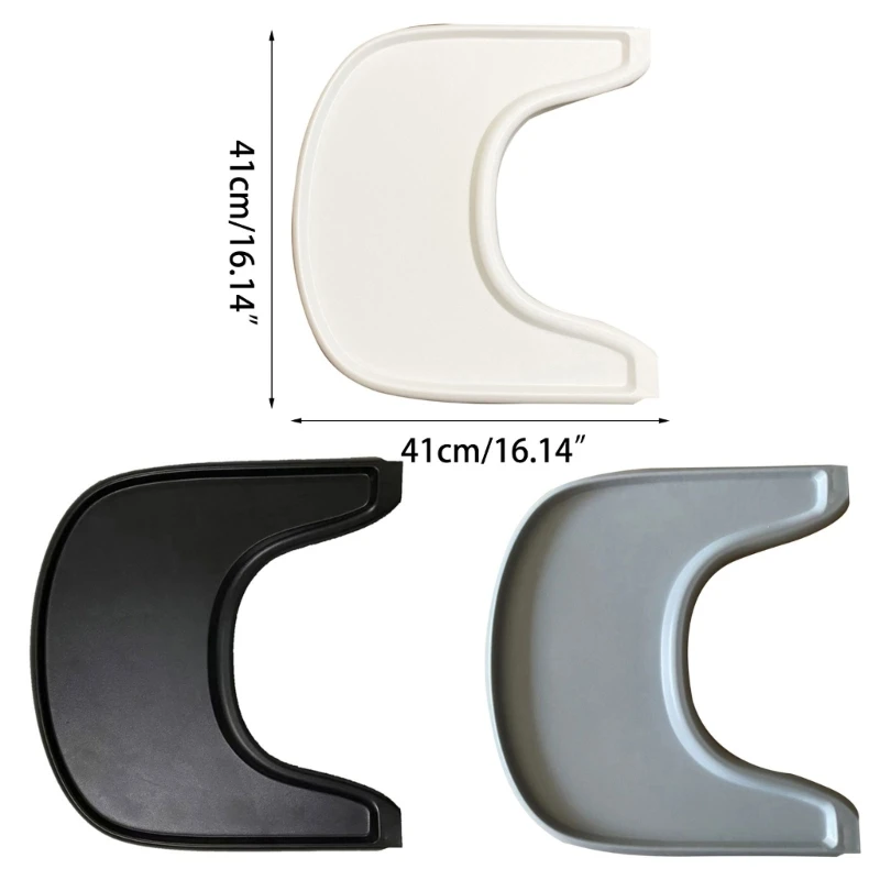 3 Colors Baby Highchairs Dining Plate 41*41cm Kids Growth Chair Tray Feeding Care Children Dining Chair Universal Accessories