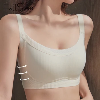 FallSweet Seamless Bra For Women Push Up Bras Wireless Sport Bra Soft Comfort Breathable Full Cup Sexy Female Lingerie underwear 1