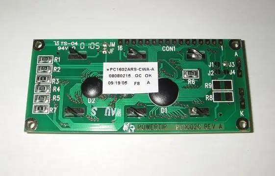 PC-1602C 1602 16x2 LCD Screen Reflective STN Gray No Backlight Character LCD PC1602ARS-CWA-A-Q PC1602ARS Low Power Consumption