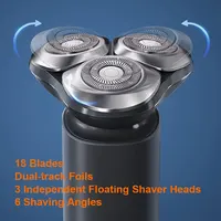 Xiaomi S101 Electric Shaver 18 Blades Enhanced Floating Men Beard Trimmer  Waterproof Portable Rechargable Dry Wet Cut Razors 2