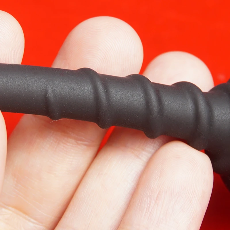 Liquid Silicone Penis Plug,Urethral Dilator Catheter Sounding,Urethra Sound With Suction Cup,Sex Toys for Men