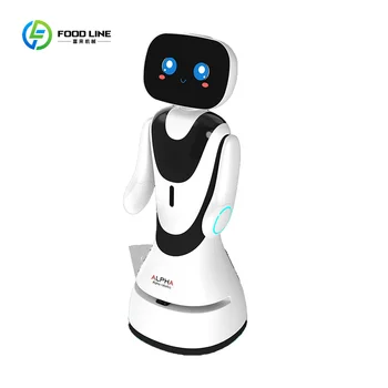 Robot umanoide per reception danzante intelligente Robot interattivo per server intelligente artificiale per ristorante