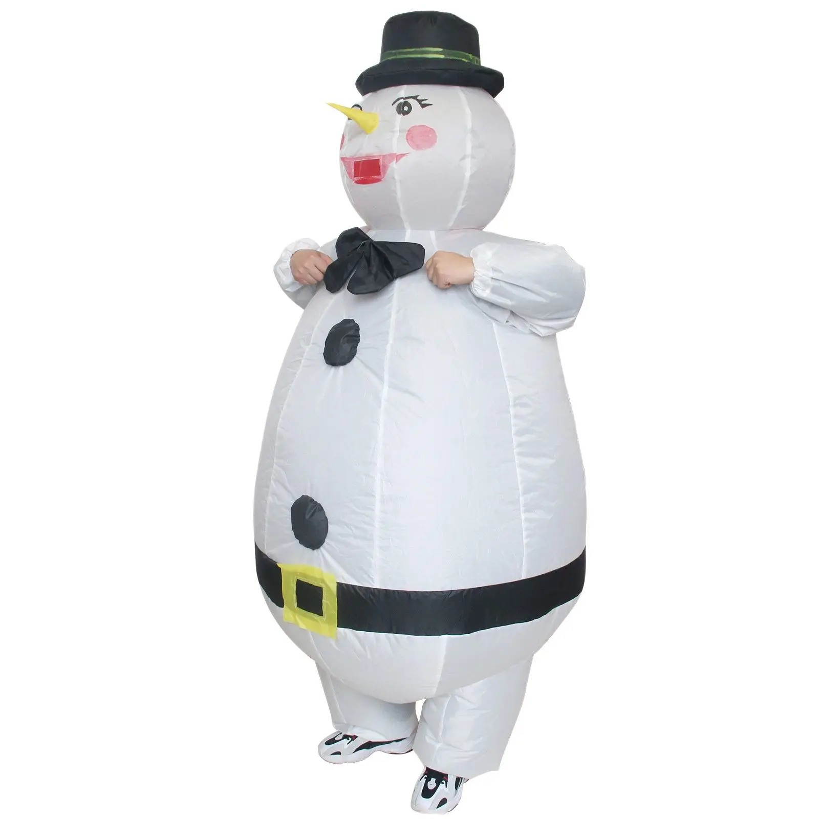

Blow Up Christmas Inflatable Costume Santa Claus Snow Man Cosplay Suit Adult Party Festival Clothing Women Fancy Dress