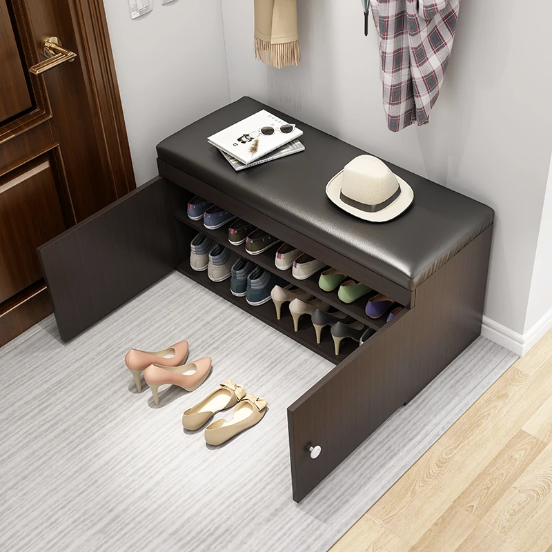 

Modern Nordic Shoe Cabinets Design Organizer Bench Storage Simple Shoe Rack Living Room Gabinetes De Sapatos Entryway Furniture