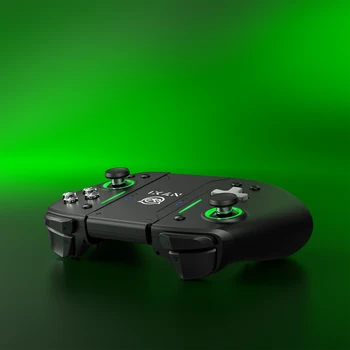 NYXI Hyperion Pro Hall Joystick Wireless Game Controller Black Gamepad with RGB Lights for Nintendo Switch PC Controller 4