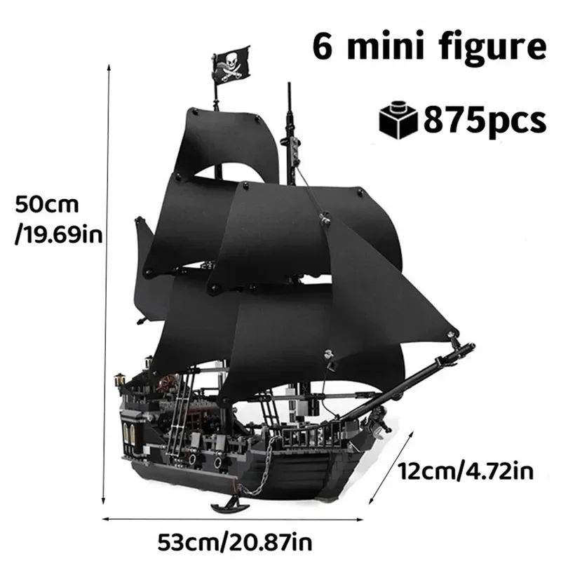MOC Pirates of the Caribbean Black Pearl Warship — 6