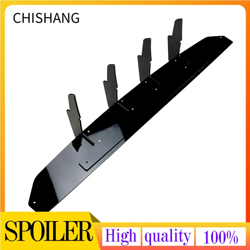 

For BMW 4 Series G22 G23 G26 M440i Mtech 420 2020 2021 2022 Carbon fiber Rear Trunk Diffuser Bumper Exhaust Lip Spoiler Cover