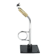 

Portable Fly Tying Vise with Base Rotary C-clamp Fish Tackle Kit Travel Metal Hook Binding Tool dropshipping