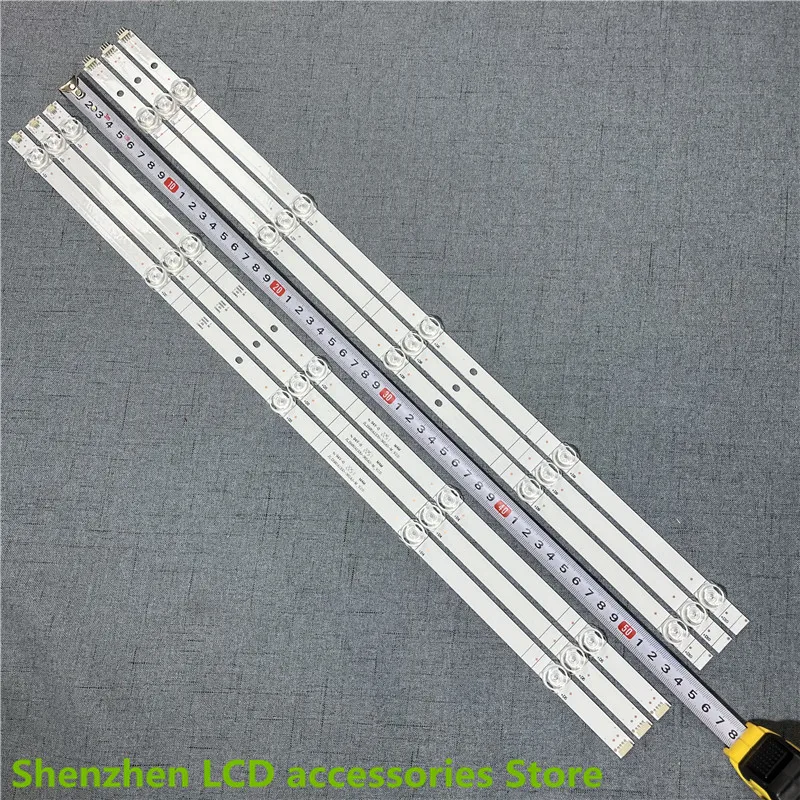 Per Hisense Hz58A55 Striscia Luminosa 58 V1A Striscia Luminosa Jl.D580A1330-365As-M-V021 10Led 1100Mm 3V