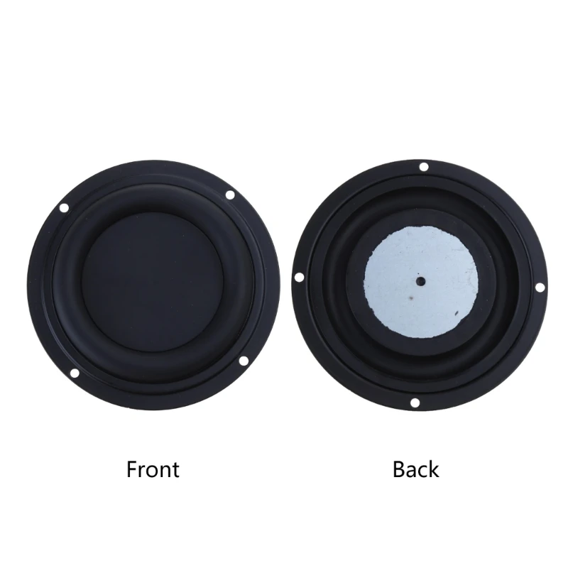 Passive Radiator Subwoofer Speaker Vibration Membrane Bass Rubber Woofers T5EE