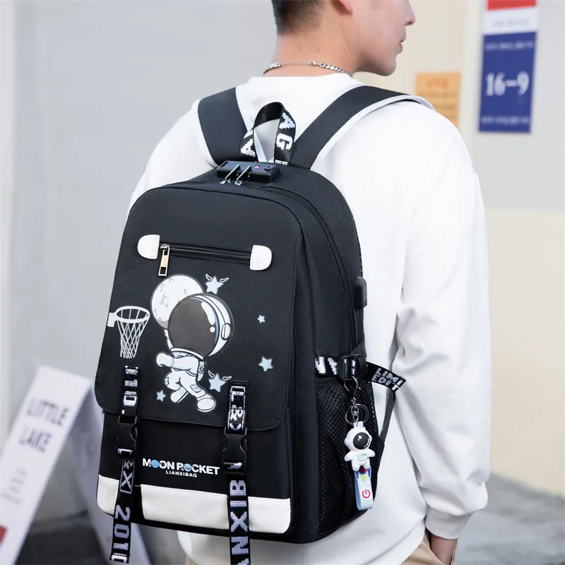 Kids Backpack Children School Bags for Boys Astronaut School Backpack Waterproof Primary Schoolbags Book Bag Mochila Infantil 6