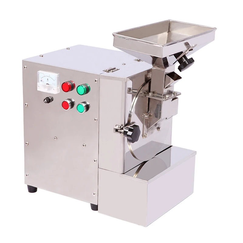 XL-910 Grease Food Crusher 10-40kg/H Commercial Stainless Steel Sesame Peanut Almond Grain Processing Grinding Machine 220V itop bbq rack electric rotisserie grill motor 25w maximum load 40kg cooking length 110cm goat pig chicken bbq stainless steel