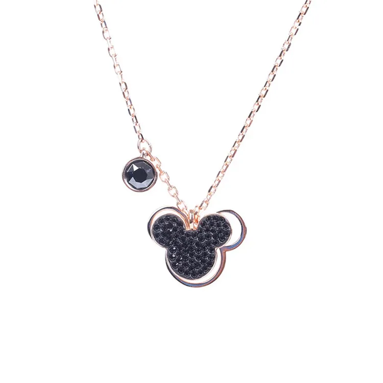 

Женское ожерелье из серебра 925 пробы, с мультяшным кулоном