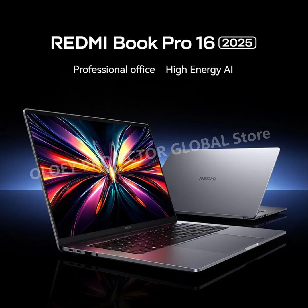 【Russia Stock】Original Xiaomi REDMI BOOK Pro 16 2025 U5 225H/U7 255H Intel Arc integrated Graphics 3.1K 165Hz Screen 3