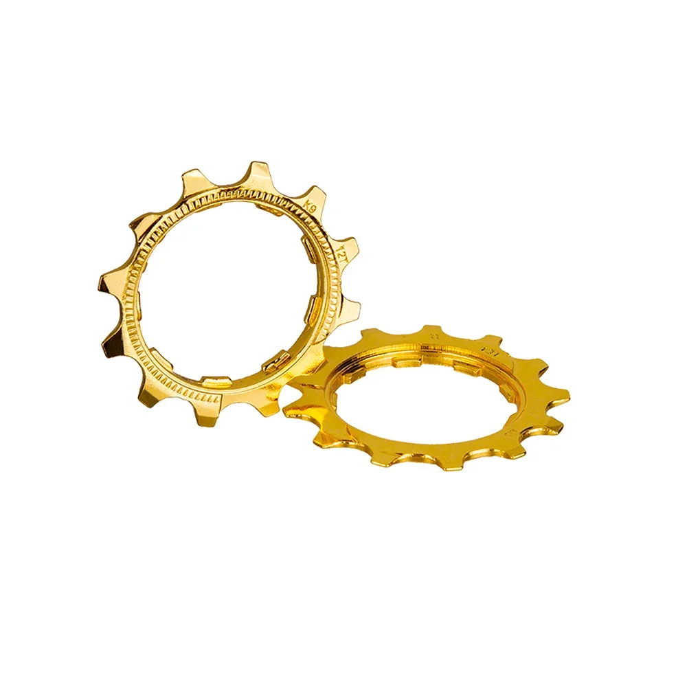 Bicycle Cassette ZTTO MTB Road Bike Cassette Cog 9 10 11 Speed 11T 12T 13T Gold Sprocket Freewheel Cogs Replacements Bicycle Parts