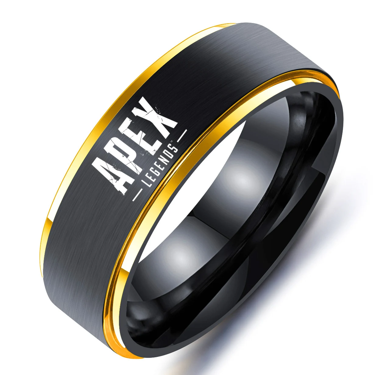 Hot Game Apex Legends Ring Titanium Steel Hero Ring Stainless Steel Ring for Freind Best Gift Ring Championship Rings 