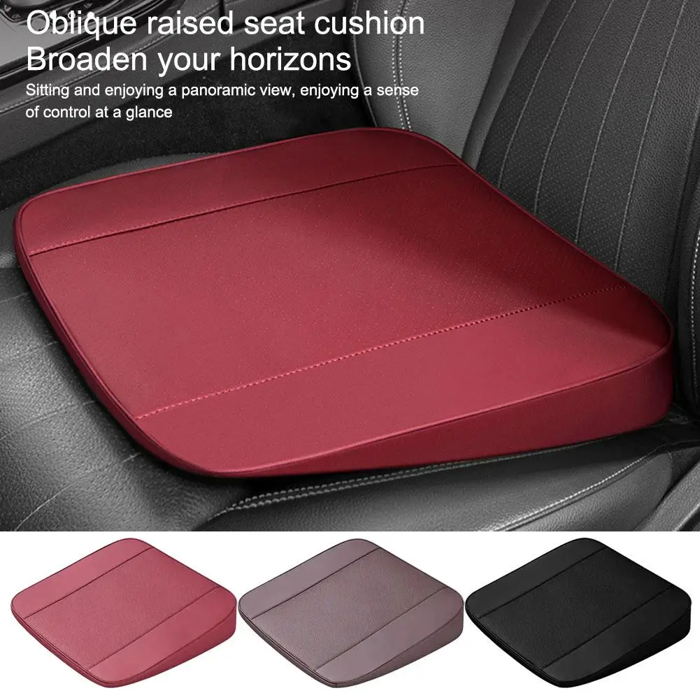 

Car Seat Cushion Wedge Seat Improve Driving Vision Design Accessories Butt Interior Pad Auto Ergonomic Cushion Extra Thicke S1P9
